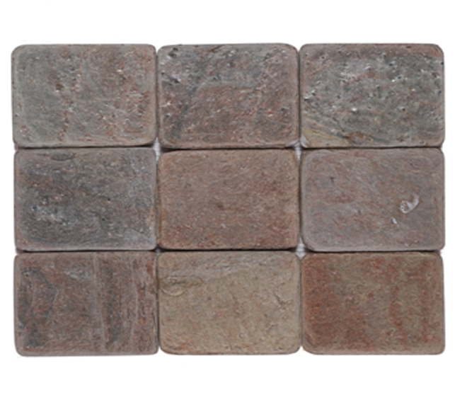 Misty Brown Mosaic Tiles